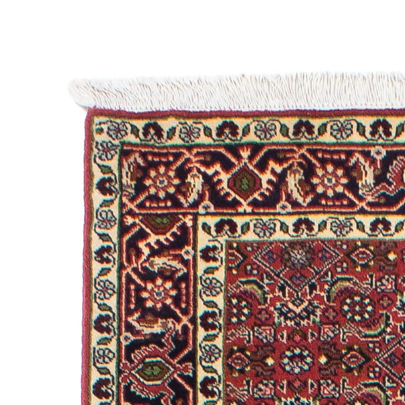 Tapis de couloir Tapis persan - Bidjar - 249 x 73 cm - rouge clair