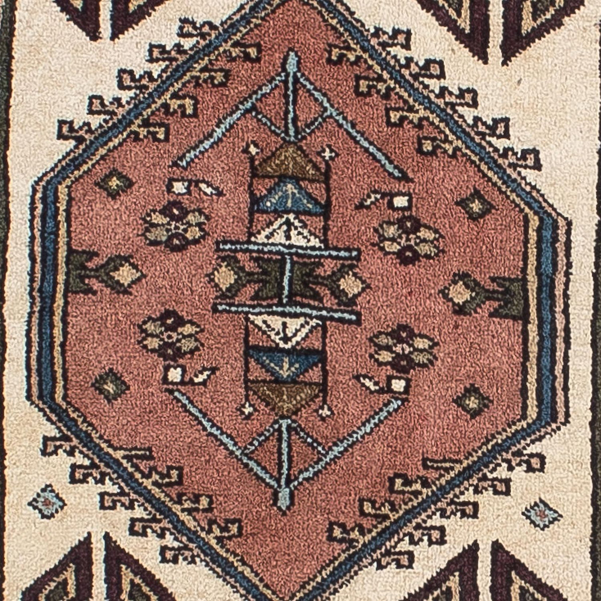 Tapis de couloir Tapis persan - Nomadic - 275 x 67 cm - beige