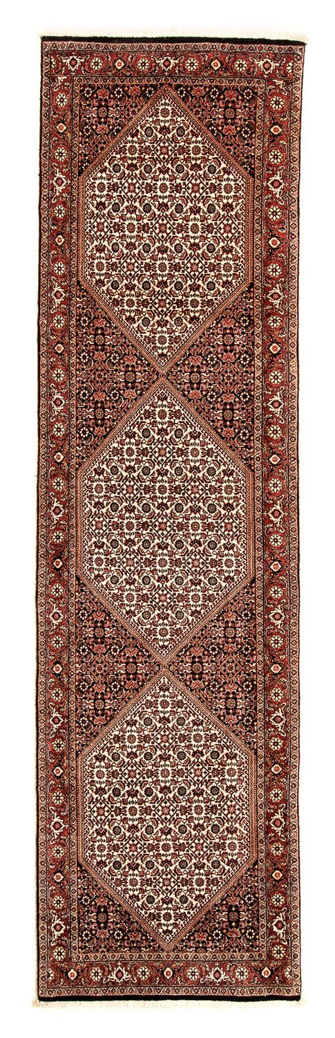 Tapis de couloir Tapis persan - Bidjar - 308 x 83 cm - multicolore