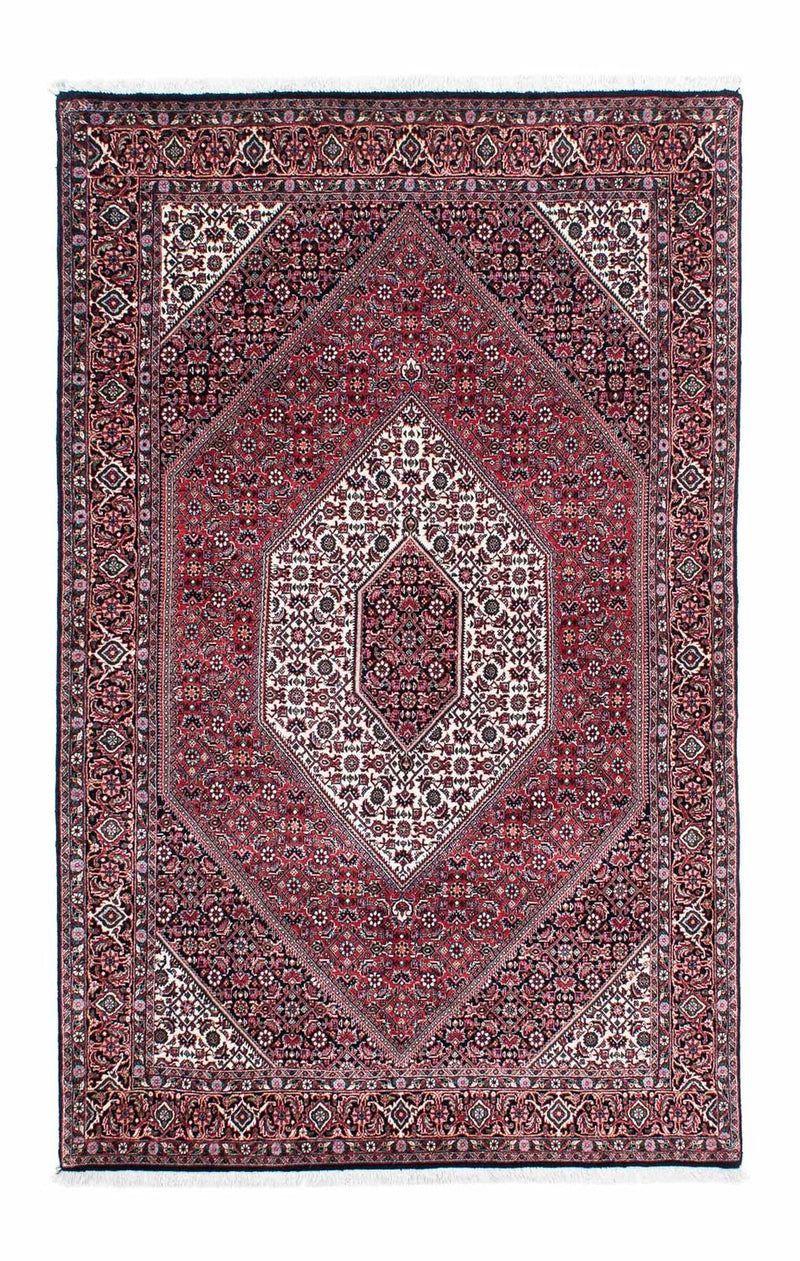 Tapis persan - Bidjar - 203 x 127 cm - bleu foncé