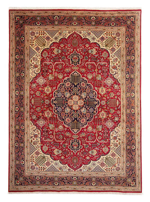 Tapis persan - Tabriz - Royal - 337 x 243 cm - rouge