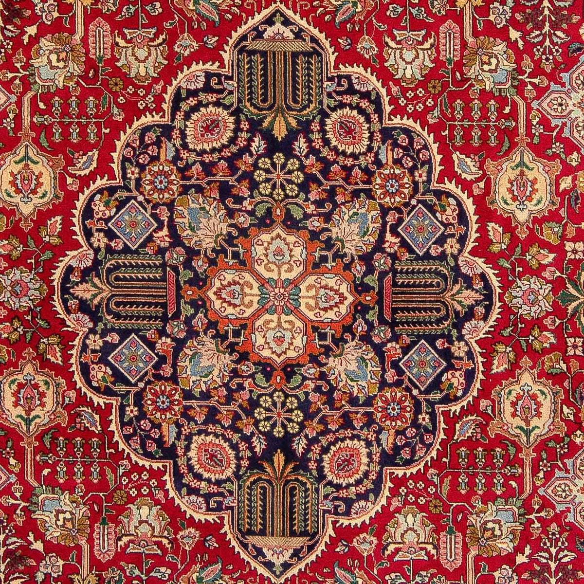 Tapis persan - Tabriz - Royal - 337 x 243 cm - rouge