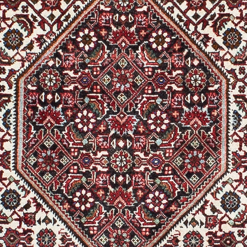 Tapis persan - Bidjar - 208 x 133 cm - rouge clair