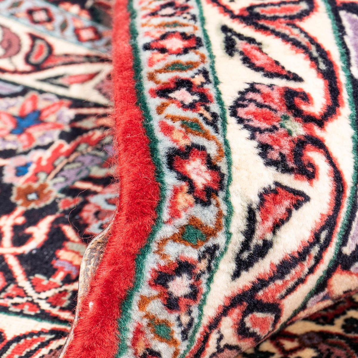 Tapis persan - Bidjar - 350 x 254 cm - rouge