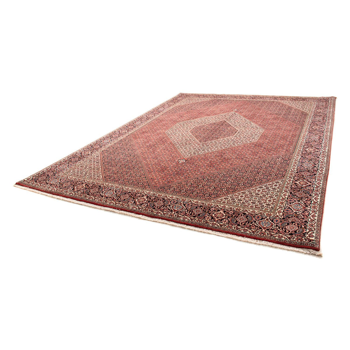Tapis persan - Bidjar - 350 x 254 cm - rouge