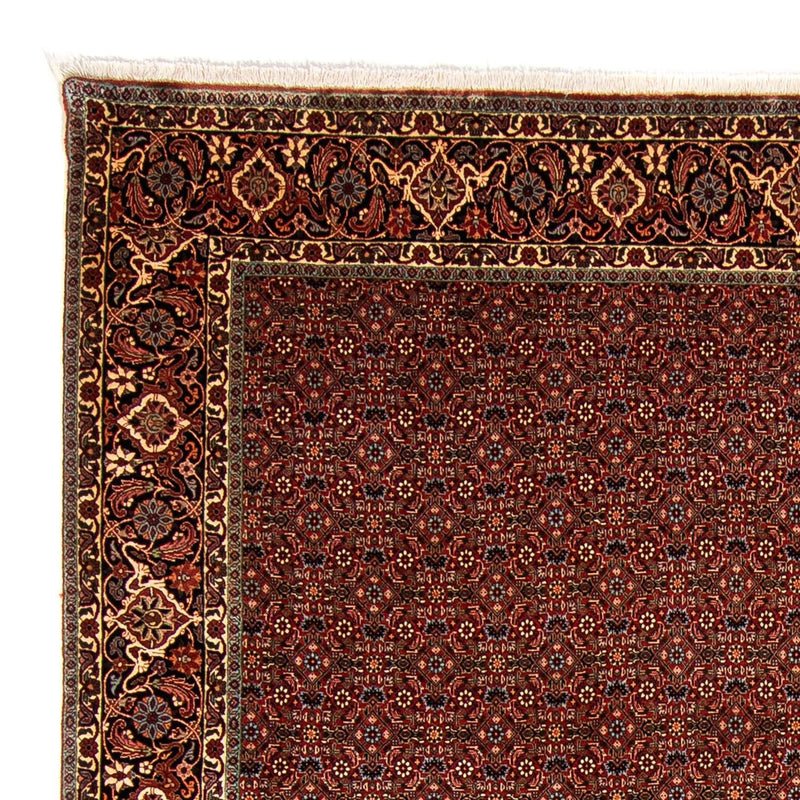 Tapis persan - Bidjar - 340 x 254 cm - rouge foncé