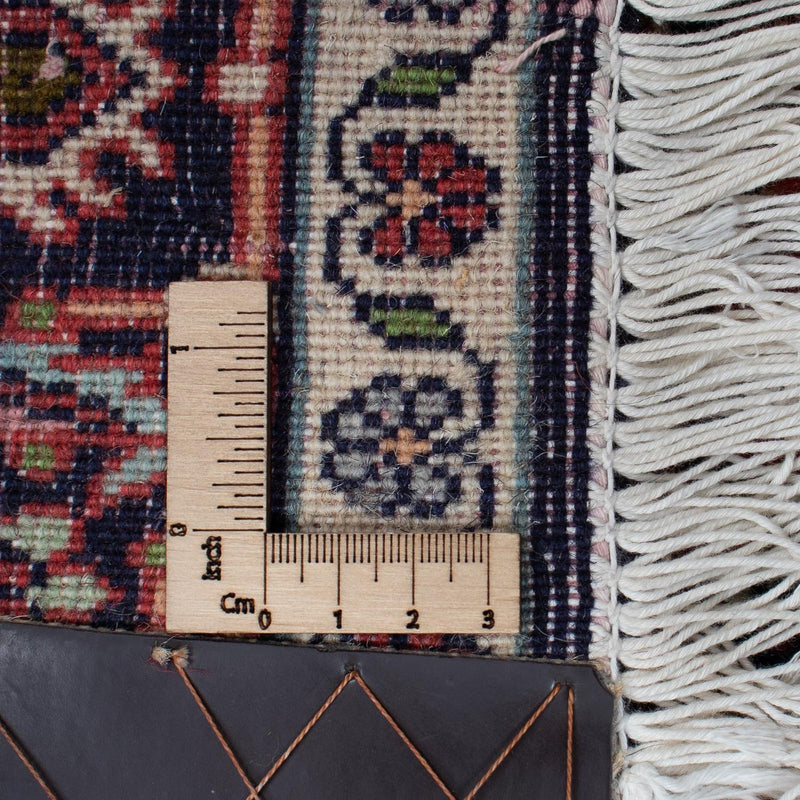 Tapis de couloir Tapis persan - Bidjar - 291 x 84 cm - rouge foncé