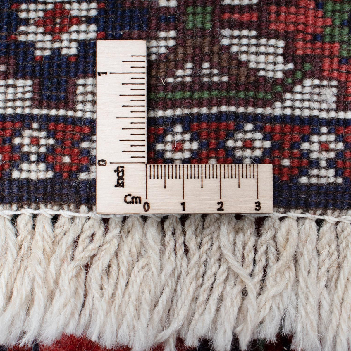 Tapis de couloir Tapis persan - Nomadic - 217 x 83 cm - rouge