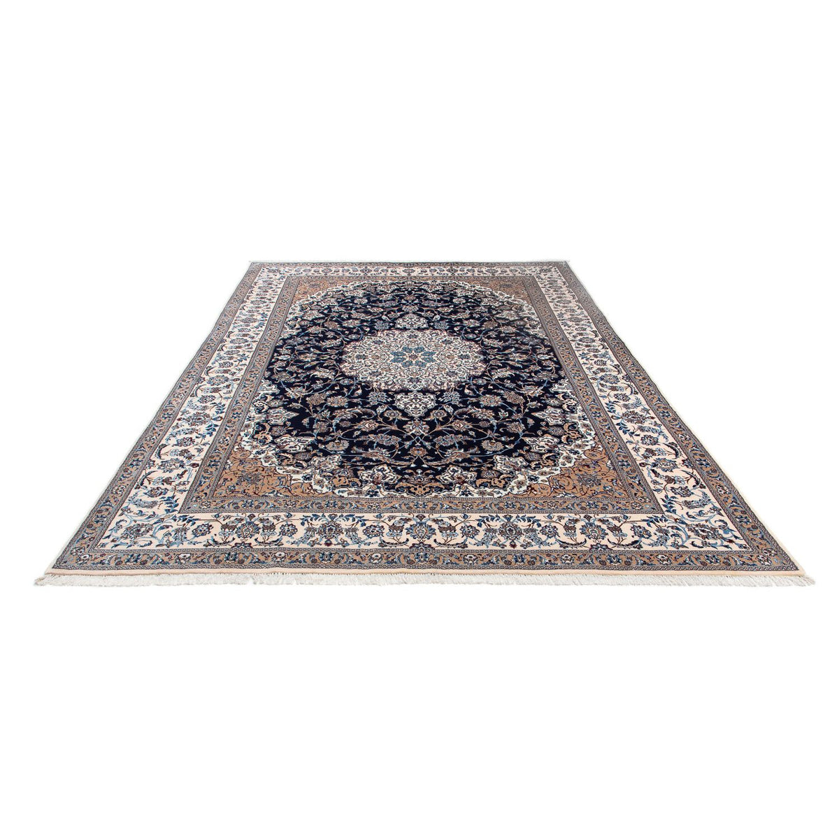 Tapis persan - Nain - Premium - 346 x 246 cm - beige