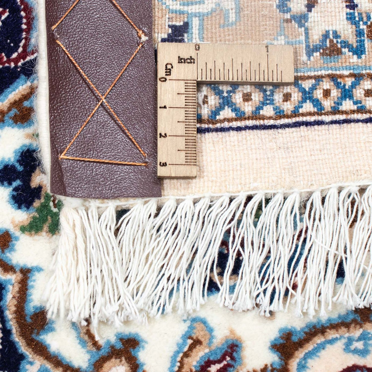 Tapis persan - Nain - Premium - 346 x 246 cm - beige