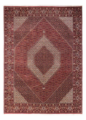 Tapis persan - Bidjar - 352 x 254 cm - rouge