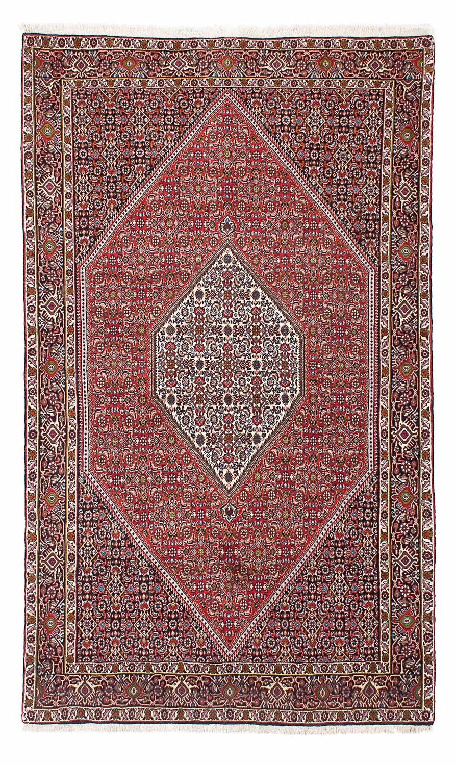 Tapis persan - Bidjar - 225 x 136 cm - rouge