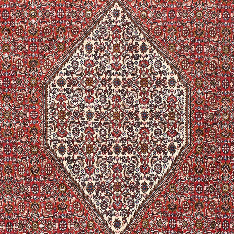 Tapis persan - Bidjar - 225 x 136 cm - rouge