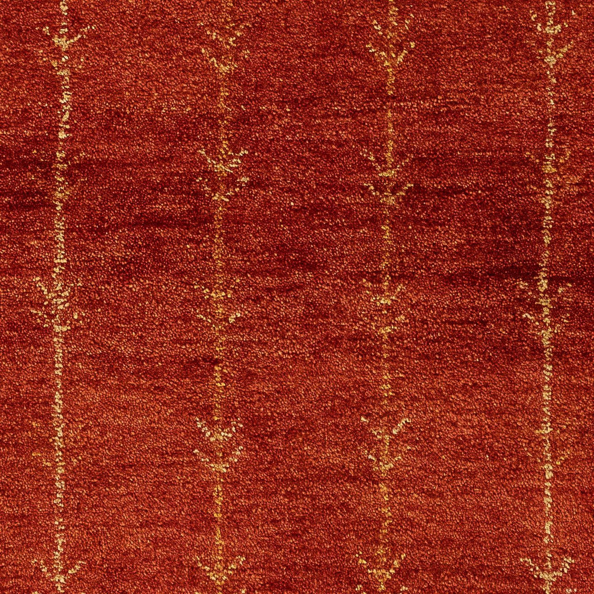 Tapis Gabbeh - Persan - 133 x 84 cm - rouge foncé