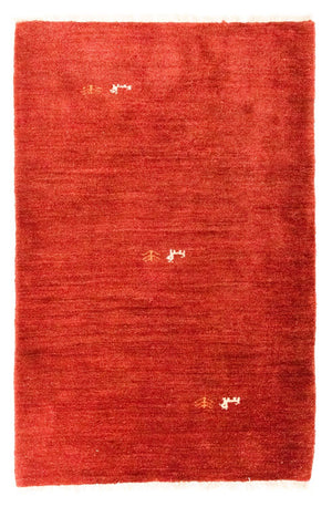 Tapis Gabbeh - Persan - 128 x 82 cm - rouge