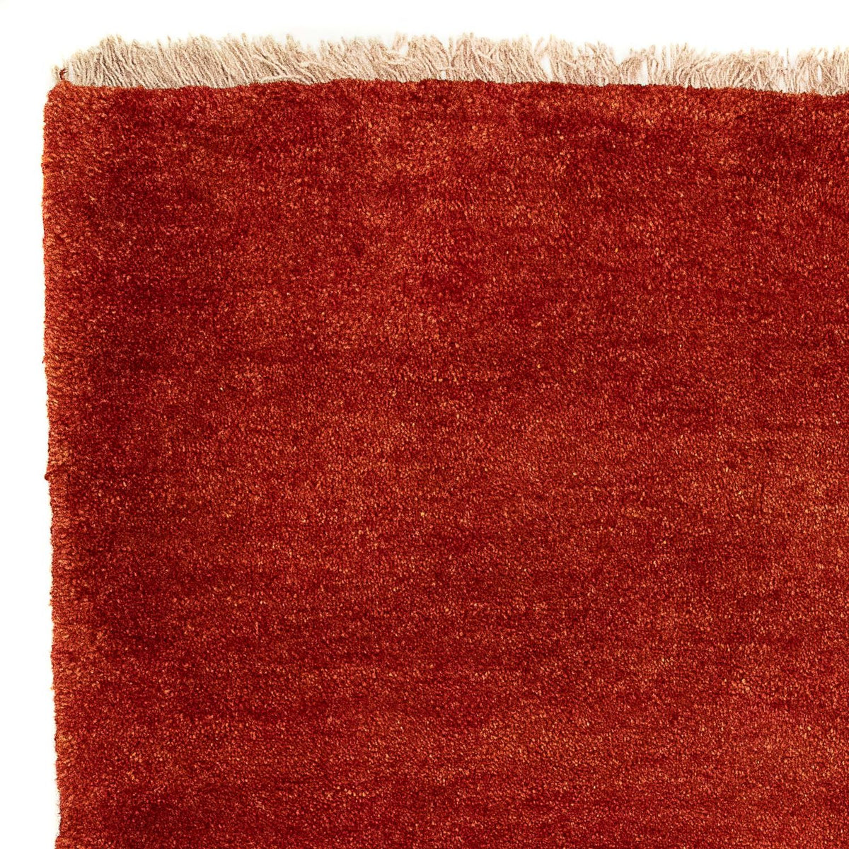 Tapis Gabbeh - Persan - 125 x 82 cm - rouge foncé