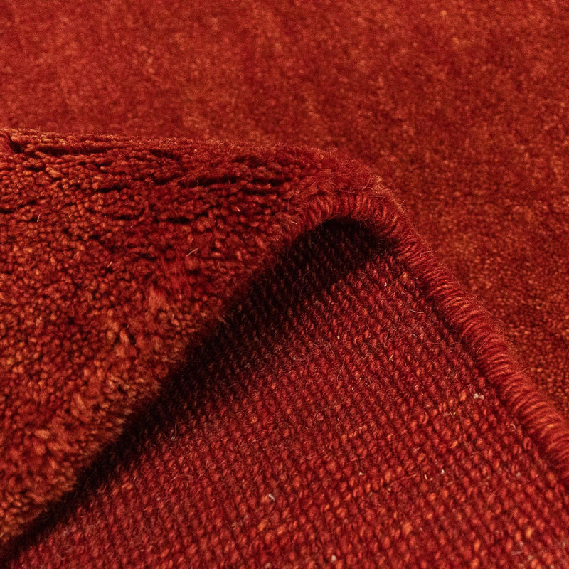 Tapis Gabbeh - Persan - 125 x 82 cm - rouge foncé