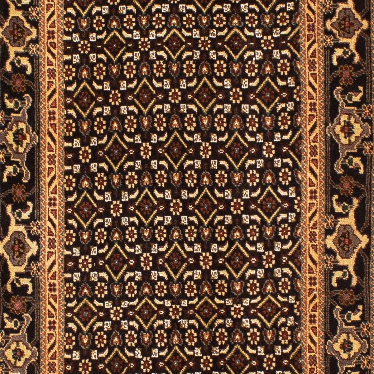 Tapis de couloir Tapis persan - Tabriz - 292 x 68 cm - multicolore