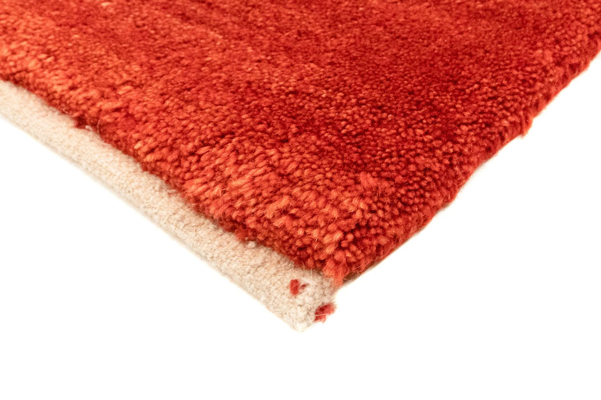 Tapis Gabbeh - Loribaft Persan - 130 x 81 cm - rouge
