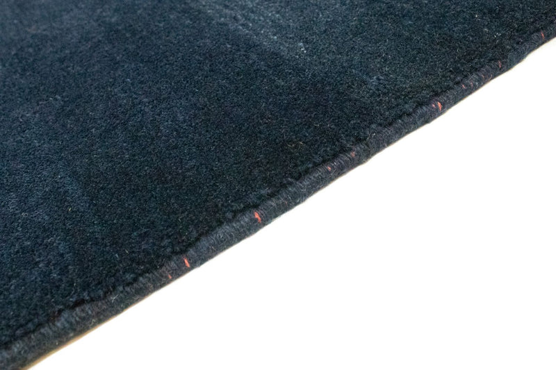 Tapis Gabbeh - Persan - 227 x 175 cm - bleu foncé