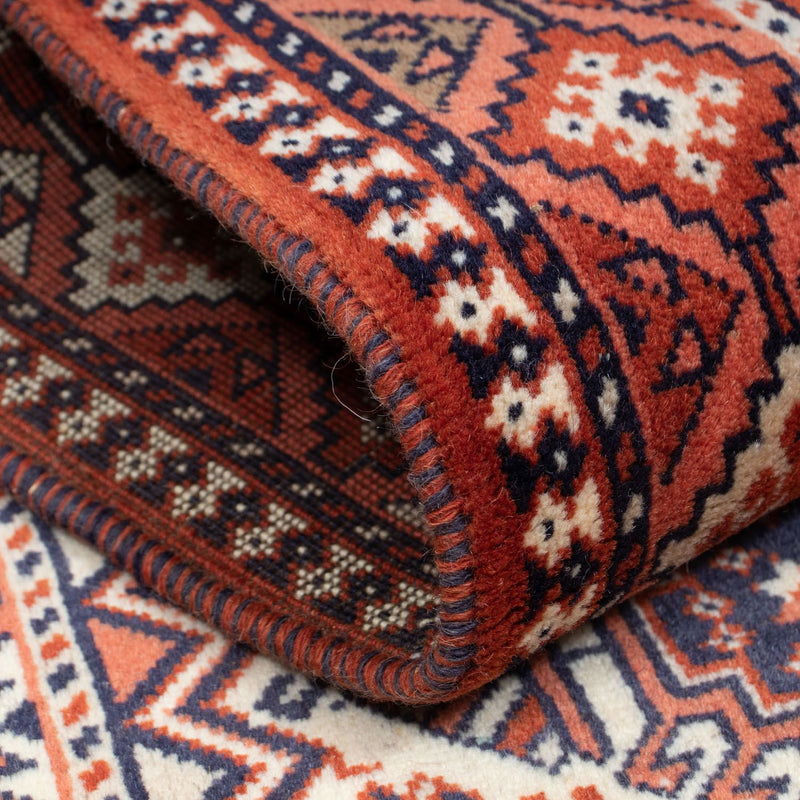 Tapis de couloir Tapis persan - Nomadic - 200 x 80 cm - beige