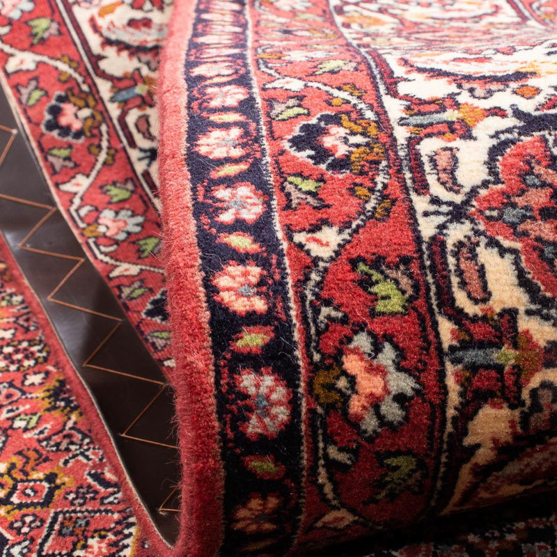 Tapis persan - Bidjar - 246 x 171 cm - rouge clair