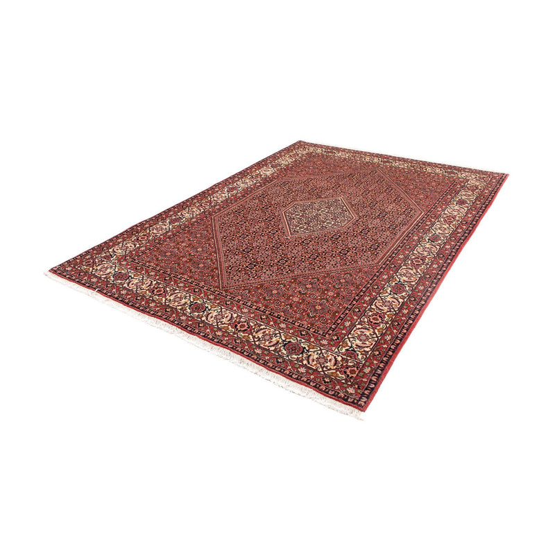 Tapis persan - Bidjar - 246 x 171 cm - rouge clair