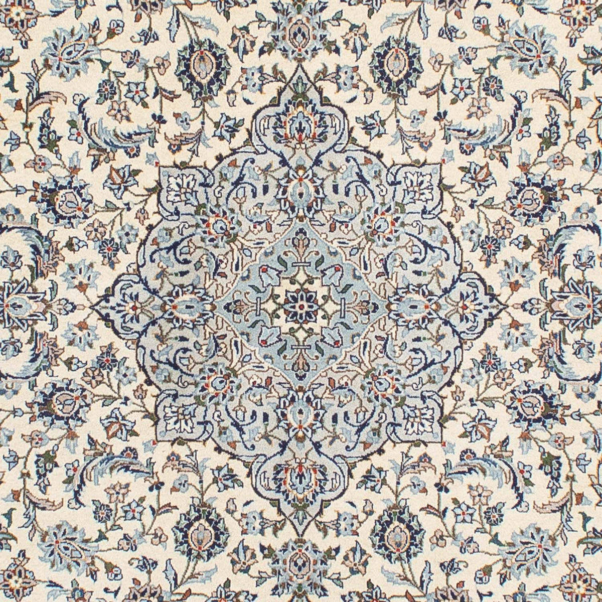 Tapis persan - Keshan - 294 x 198 cm - beige