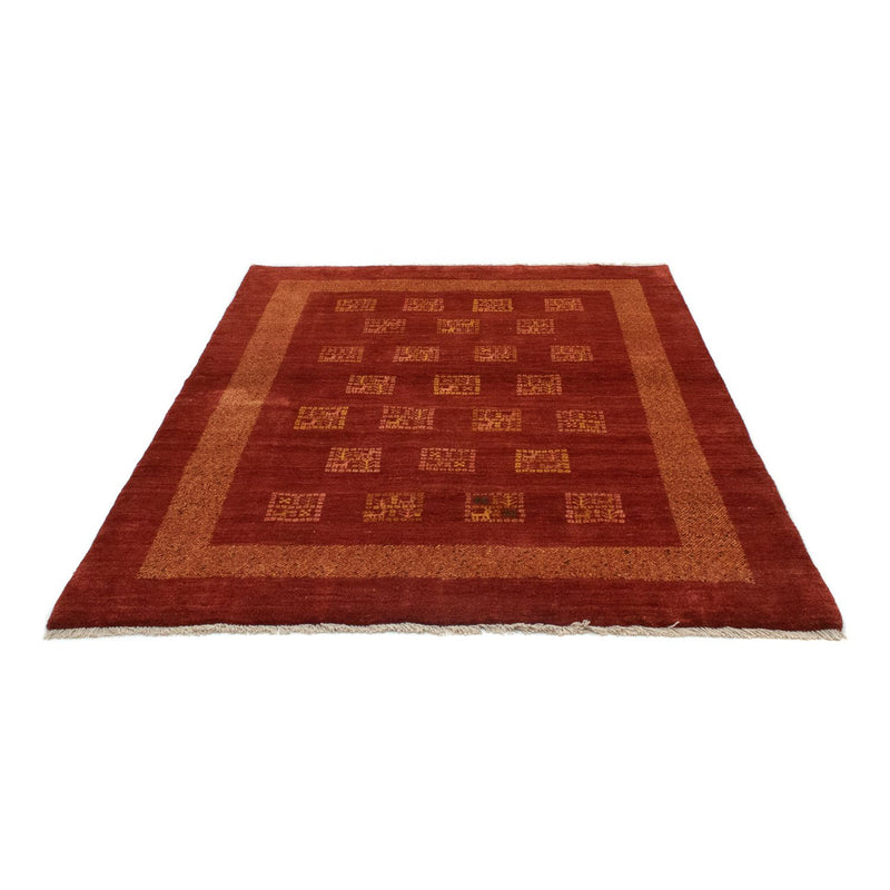 Tapis Gabbeh - Persan - 187 x 149 cm - rouge