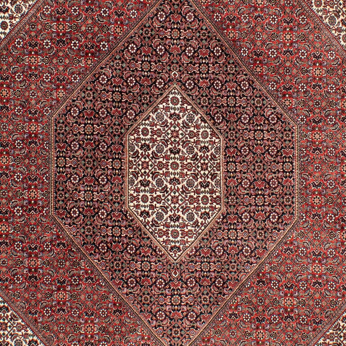Tapis persan - Bidjar - 294 x 204 cm - rouge clair