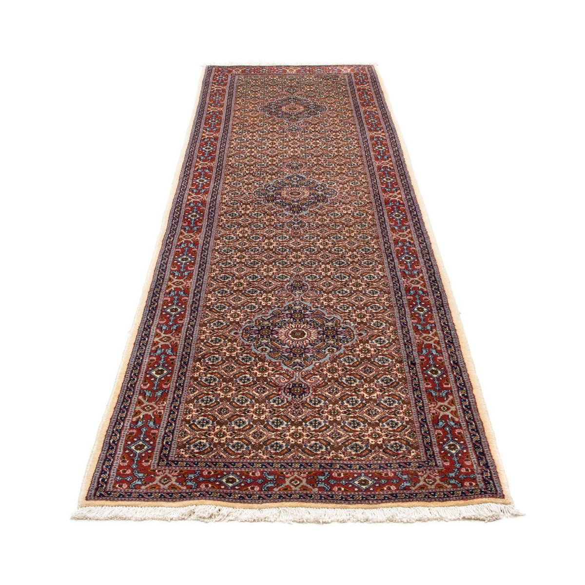 Tapis de couloir Tapis persan - Classique - 295 x 80 cm - beige
