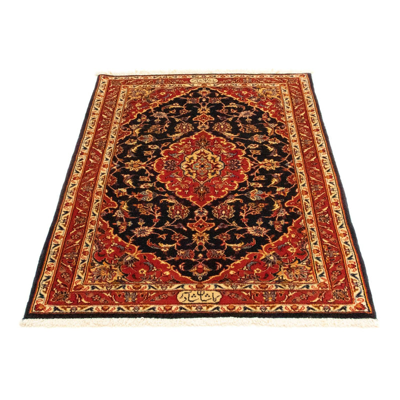 Tapis persan - Keshan - 115 x 83 cm - bleu foncé