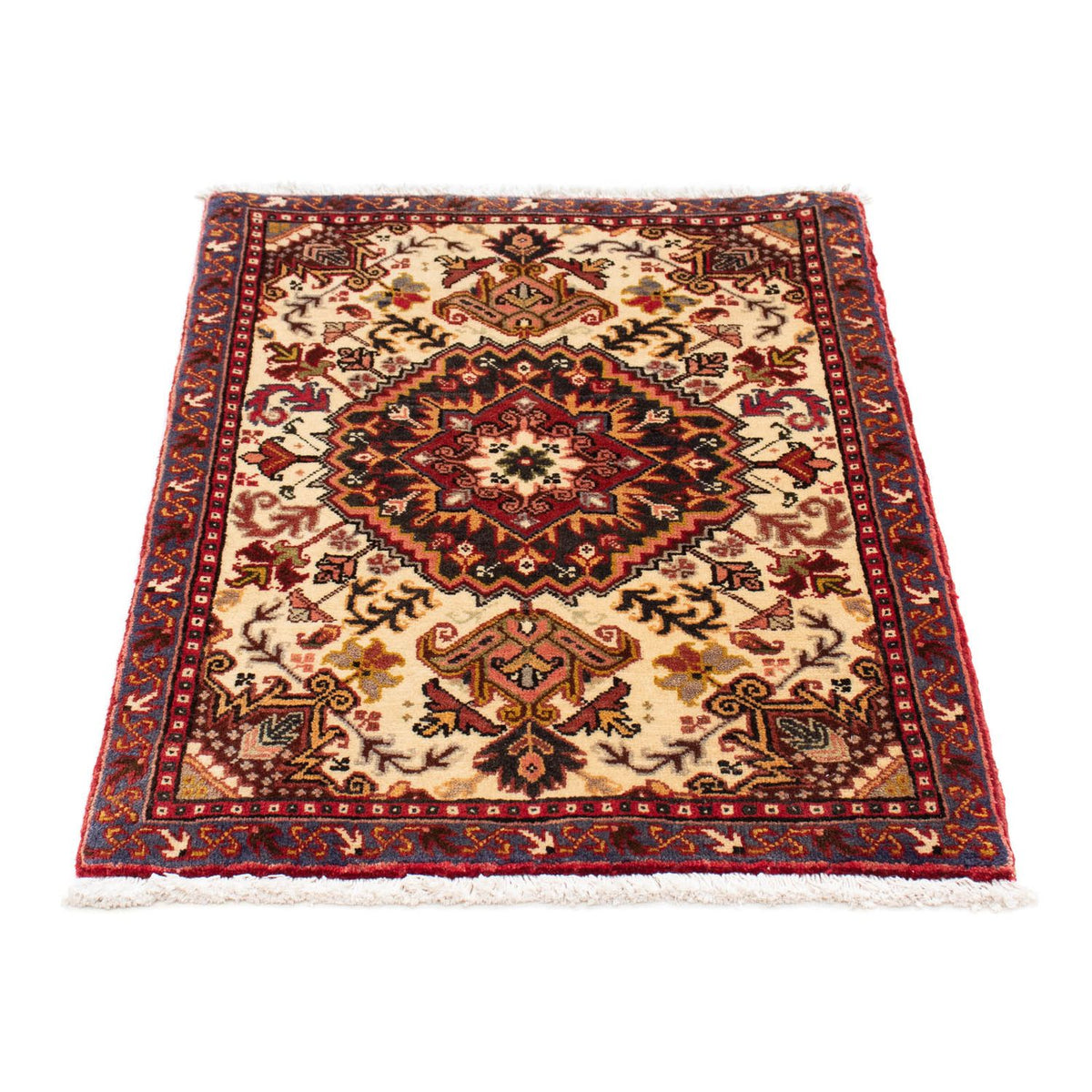Tapis persan - Nomadic - 95 x 68 cm - beige