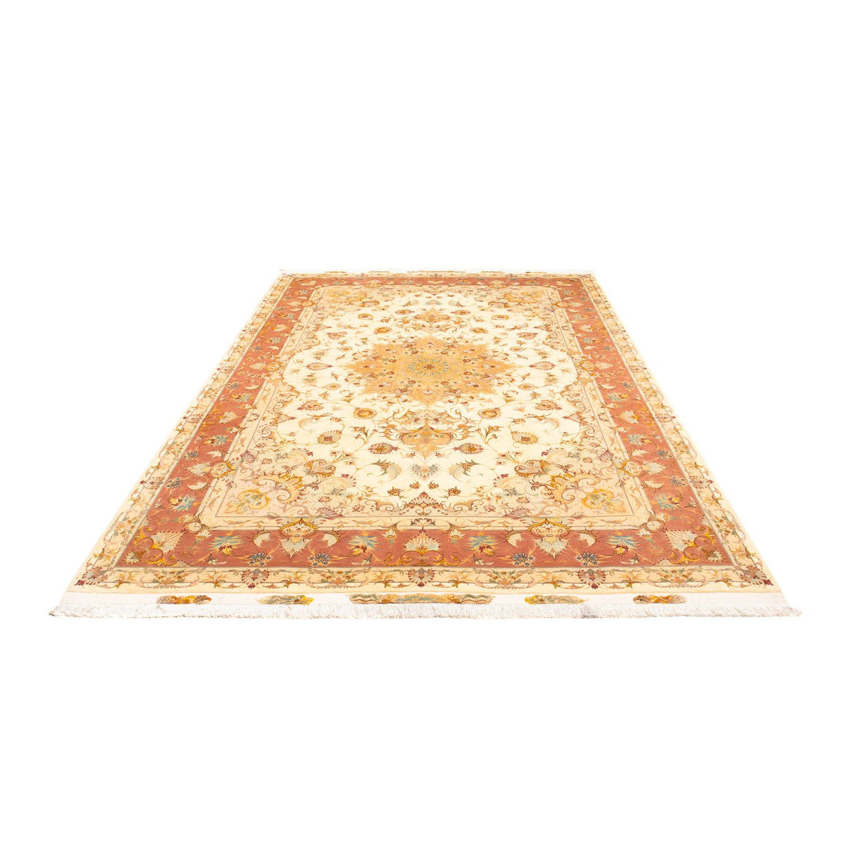 Tapis persan - Tabriz - Royal - 294 x 203 cm - beige