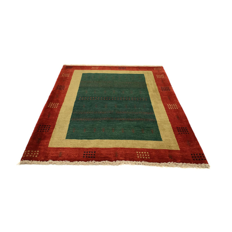 Tapis Gabbeh - Loribaft Persan - 181 x 127 cm - vert