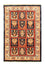 Tapis Gabbeh - Loribaft Persan - 157 x 103 cm - rouge