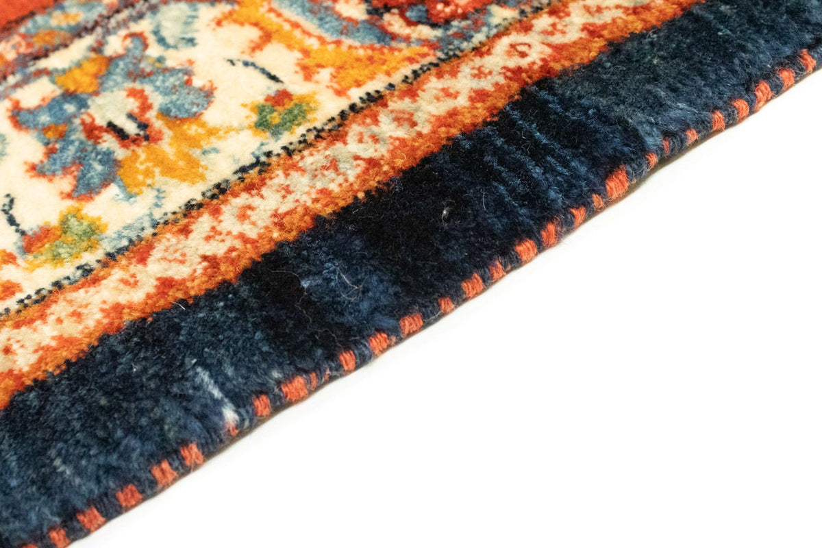 Tapis Gabbeh - Loribaft Persan - 157 x 103 cm - rouge