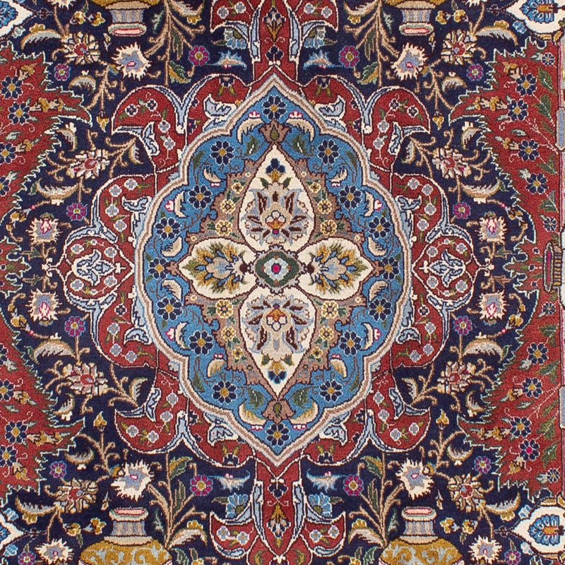 Tapis persan - Classique - 288 x 203 cm - bleu foncé