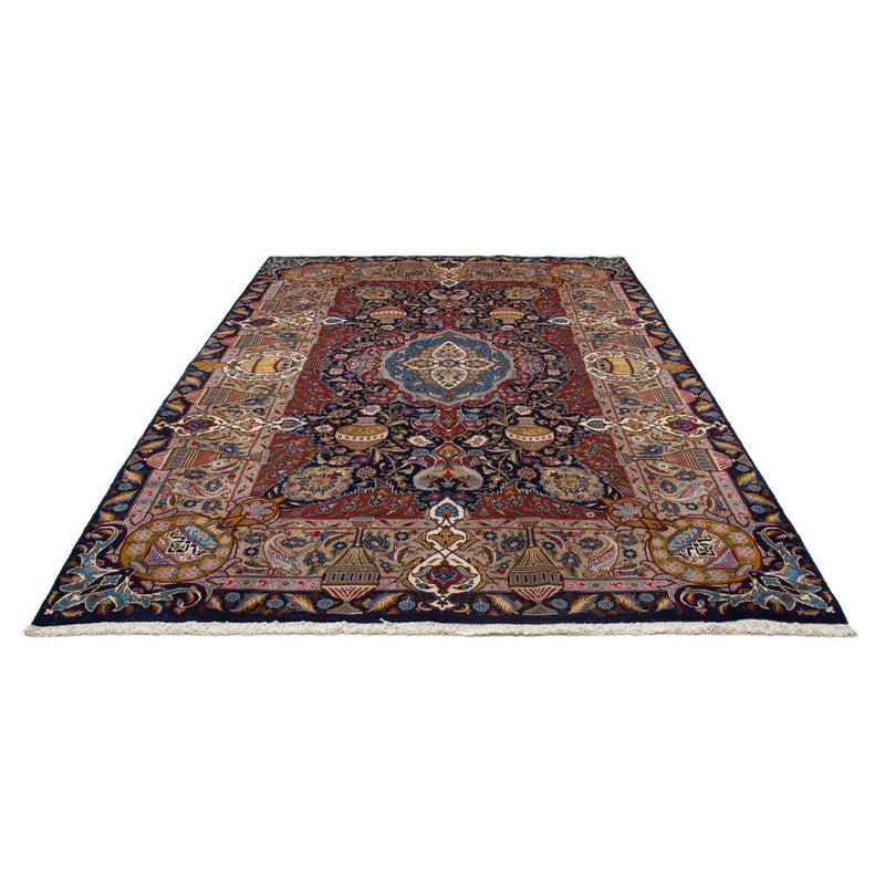Tapis persan - Classique - 288 x 203 cm - bleu foncé