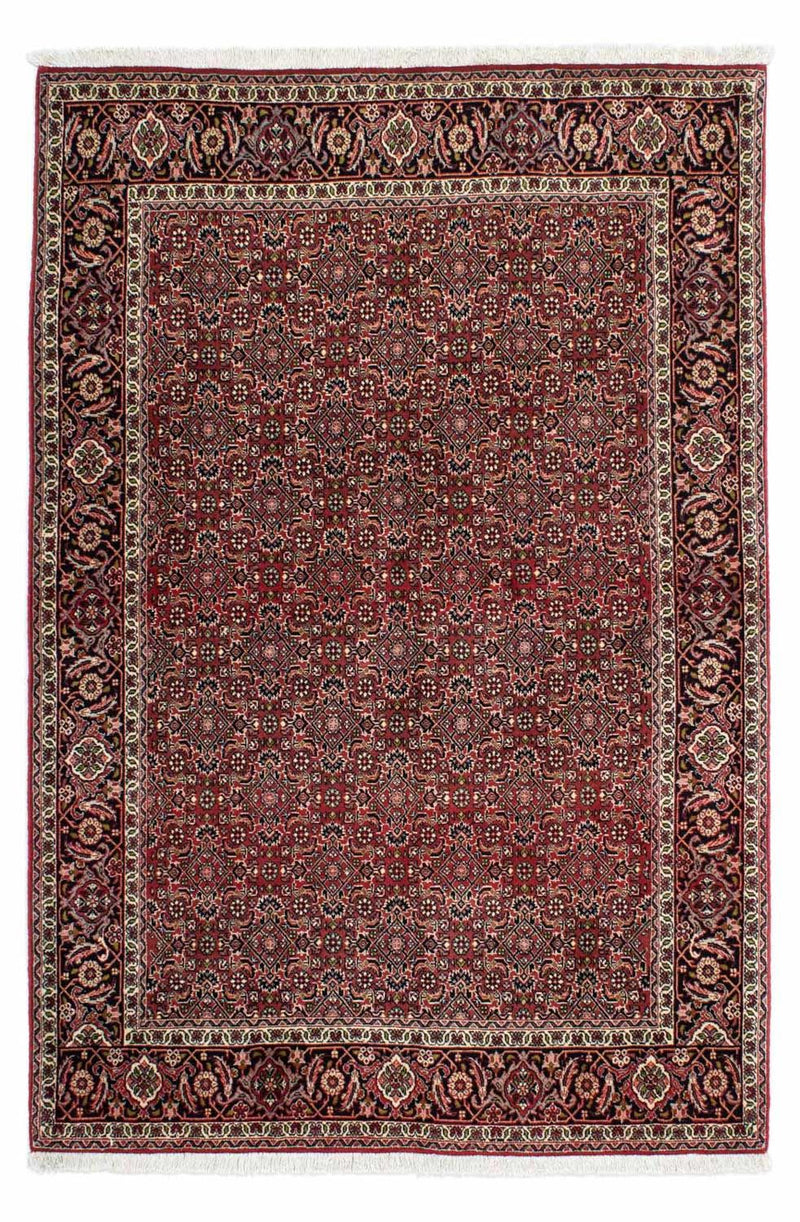 Tapis persan - Bidjar - 208 x 139 cm - rouge