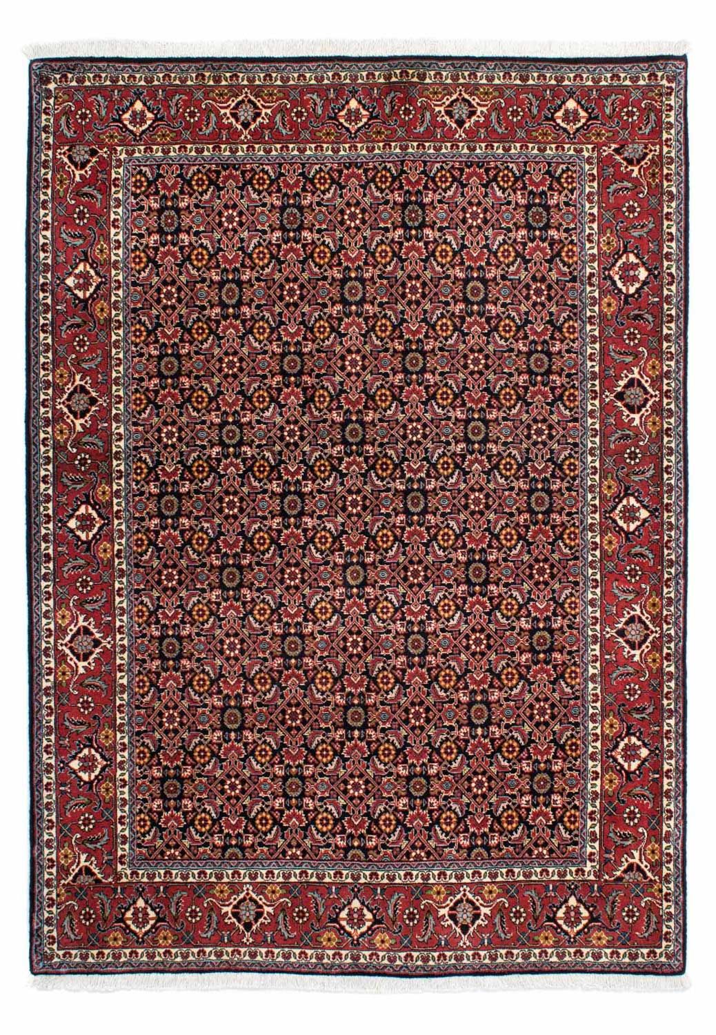 Tapis persan - Bidjar - 200 x 141 cm - rouge