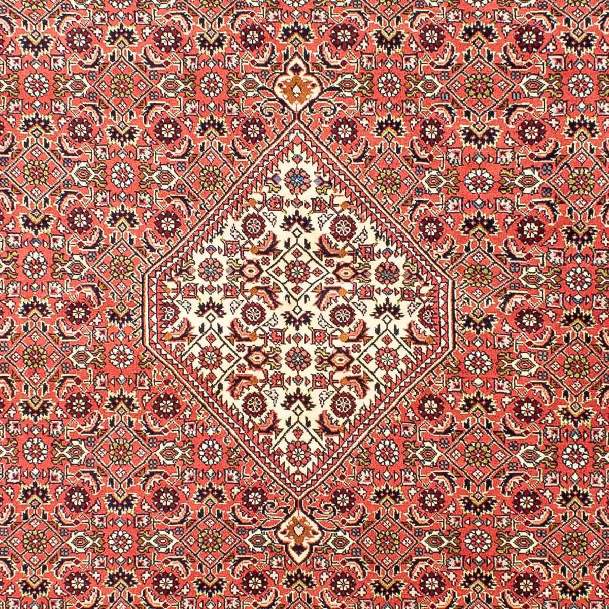 Tapis persan - Bidjar - 252 x 173 cm - rouge clair