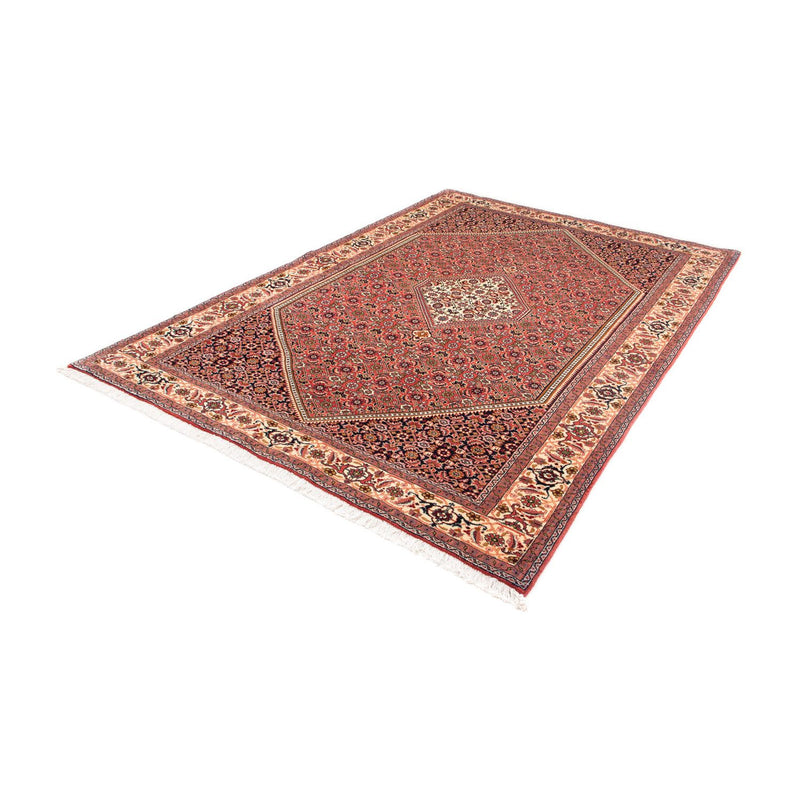 Tapis persan - Bidjar - 252 x 173 cm - rouge clair