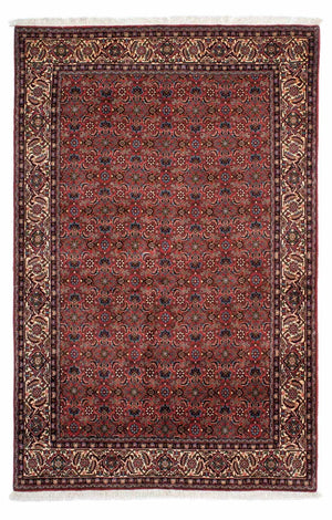 Tapis persan - Bidjar - 218 x 136 cm - rouge