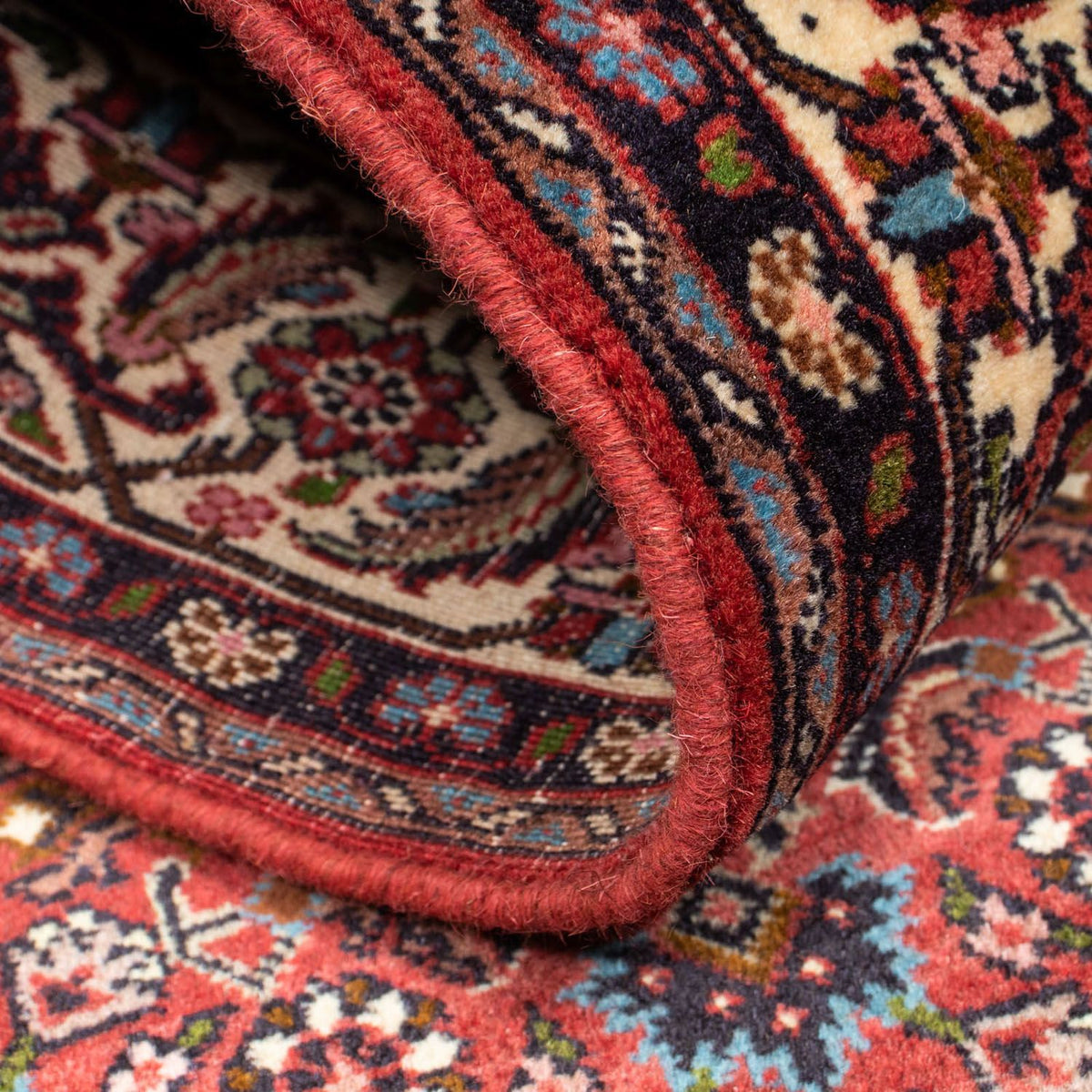 Tapis persan - Bidjar - 218 x 136 cm - rouge