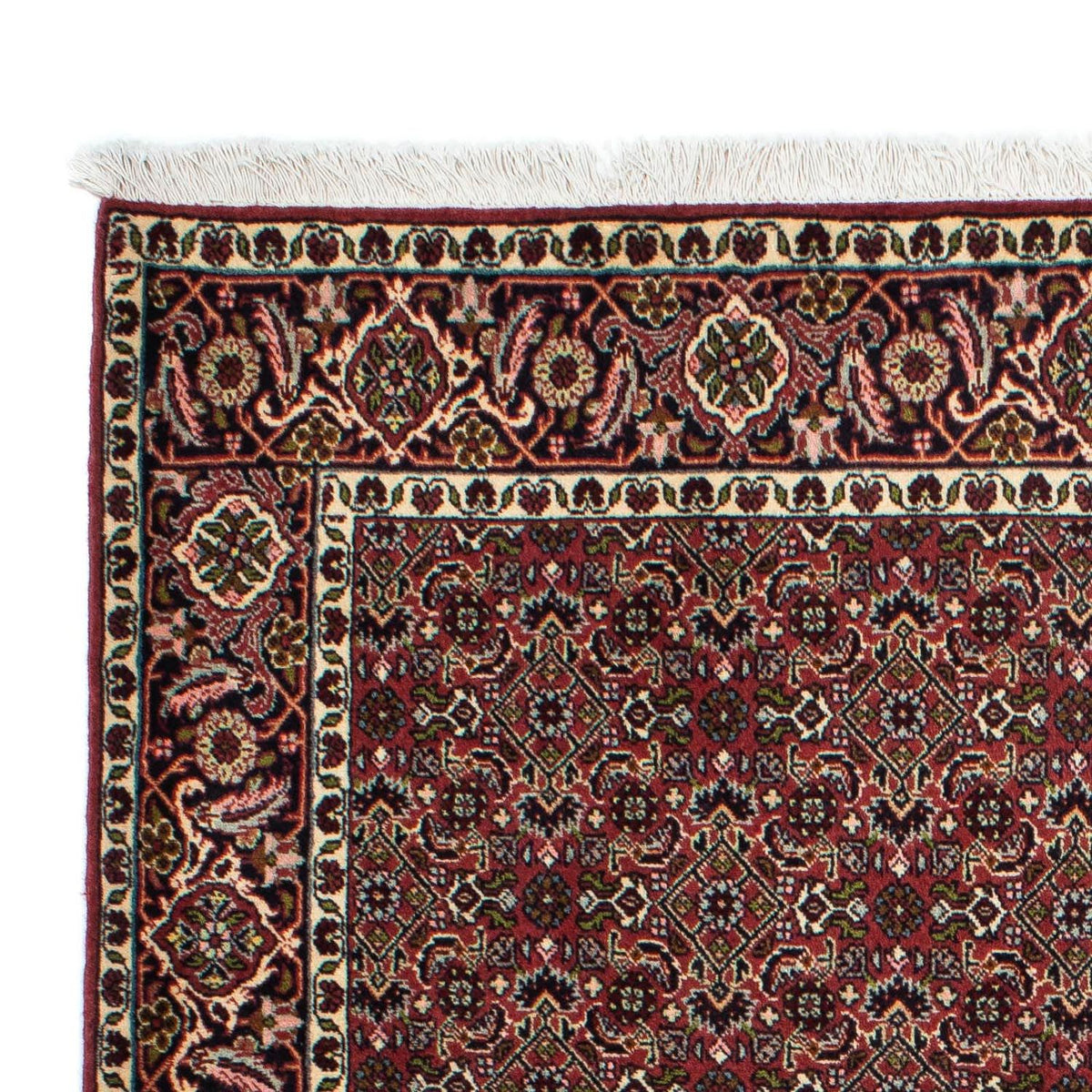 Tapis persan - Bidjar - 205 x 141 cm - rouge
