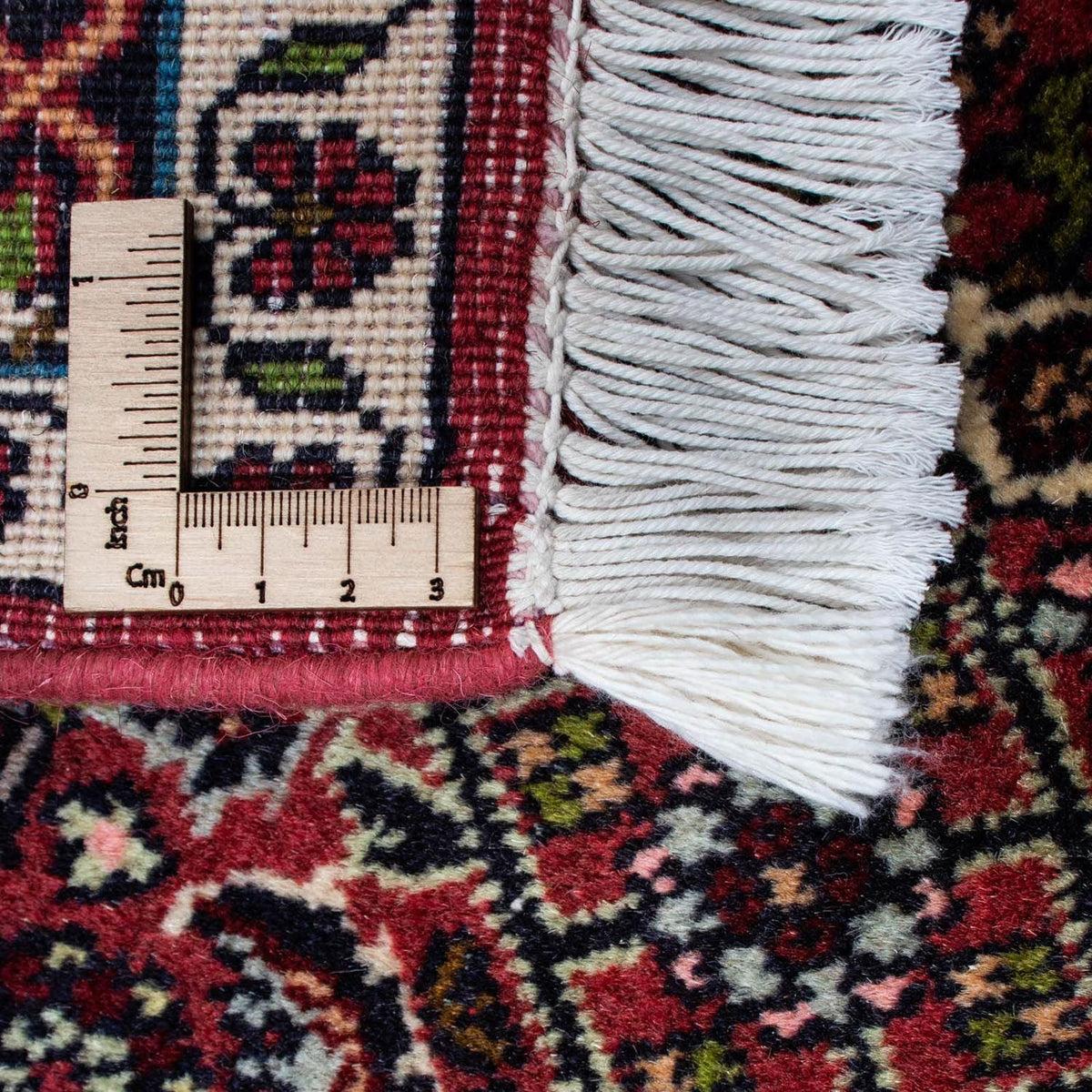 Tapis persan - Bidjar - 205 x 141 cm - rouge