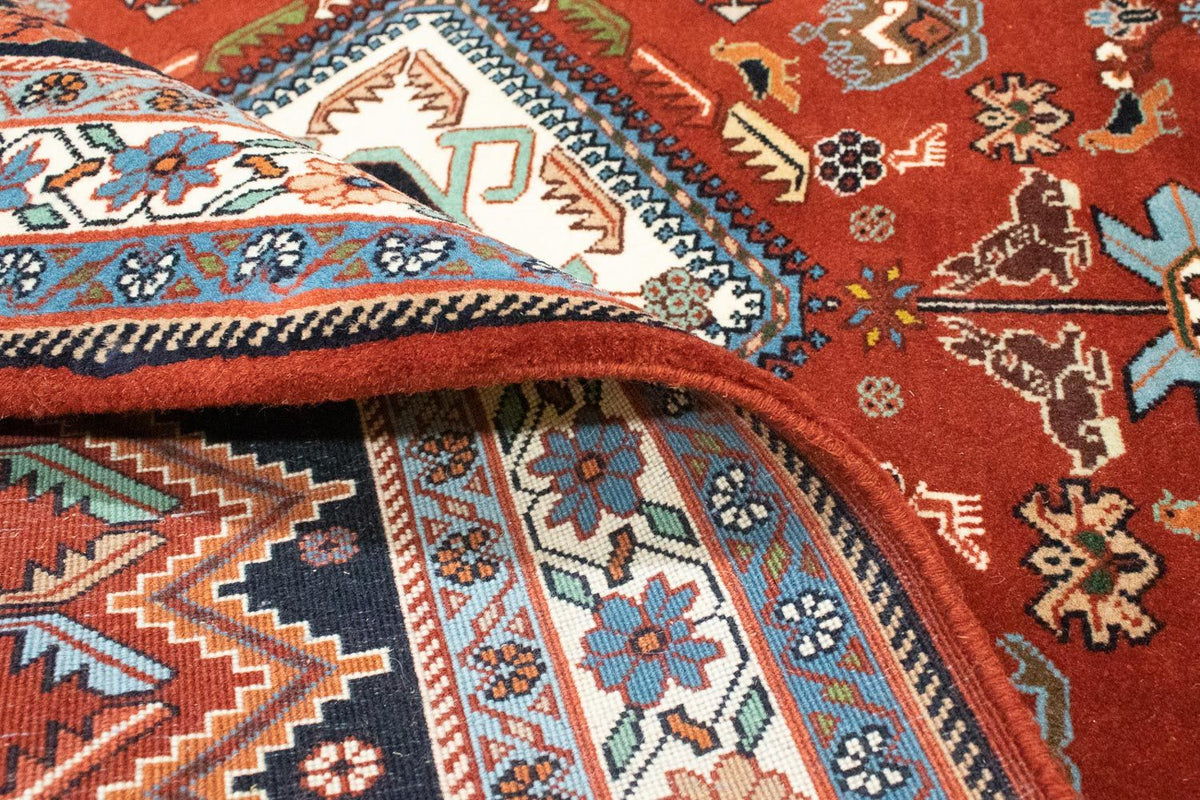 Tapis persan - Nomadic - 152 x 112 cm - rouge