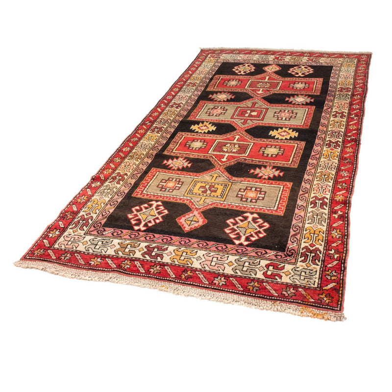 Tapis de couloir Tapis persan - Nomadic - 235 x 117 cm - bleu foncé