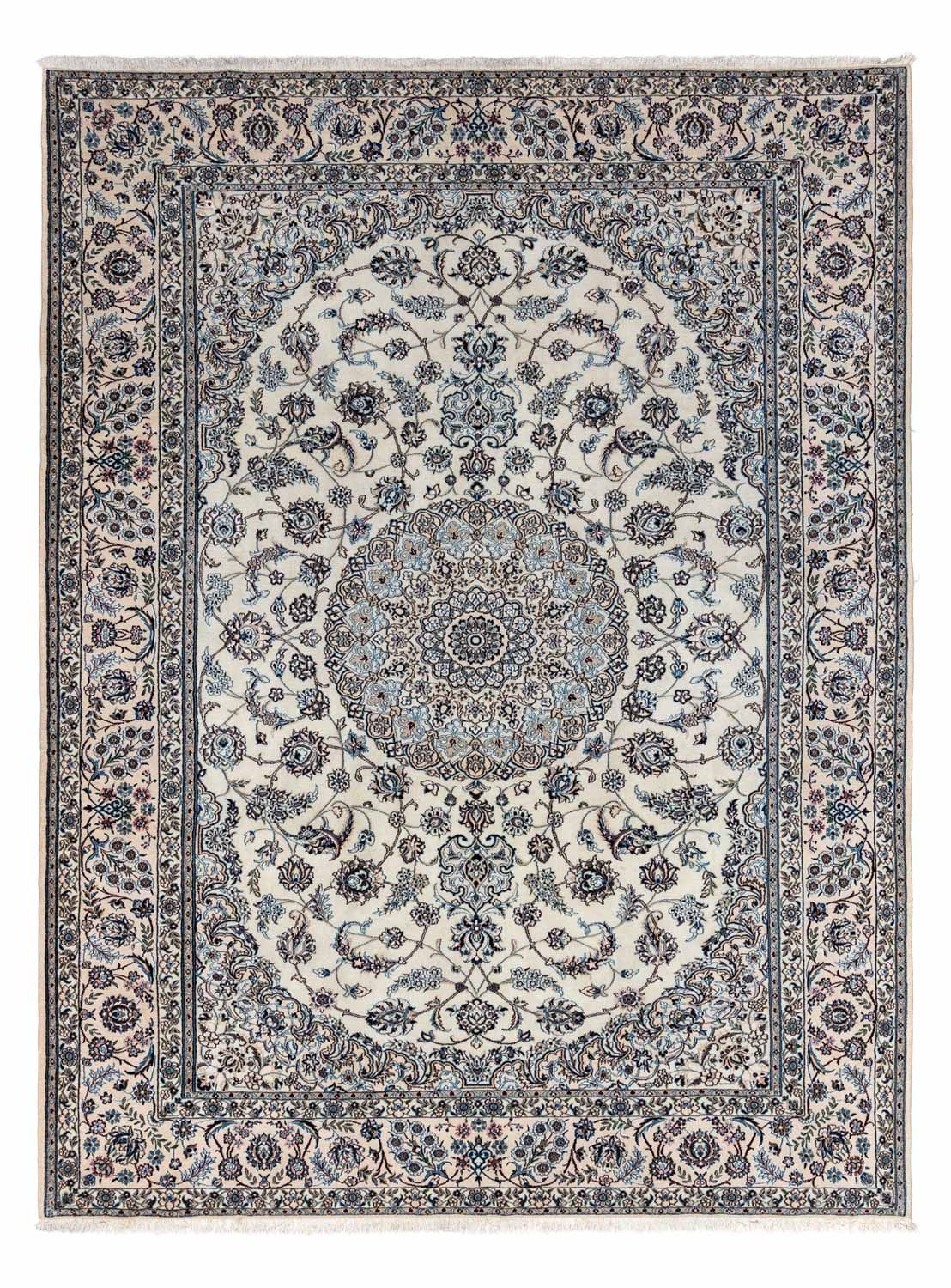 Tapis persan - Nain - Royal - 348 x 250 cm - argent